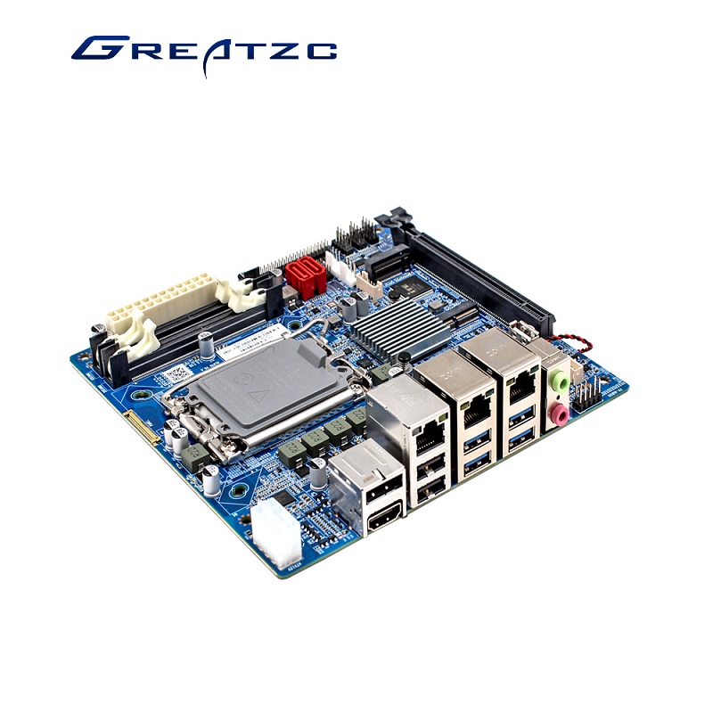H610 ATX工控51漫画APP下载汅 3網卡6串口支持12代 13代高性能桌麵CPU